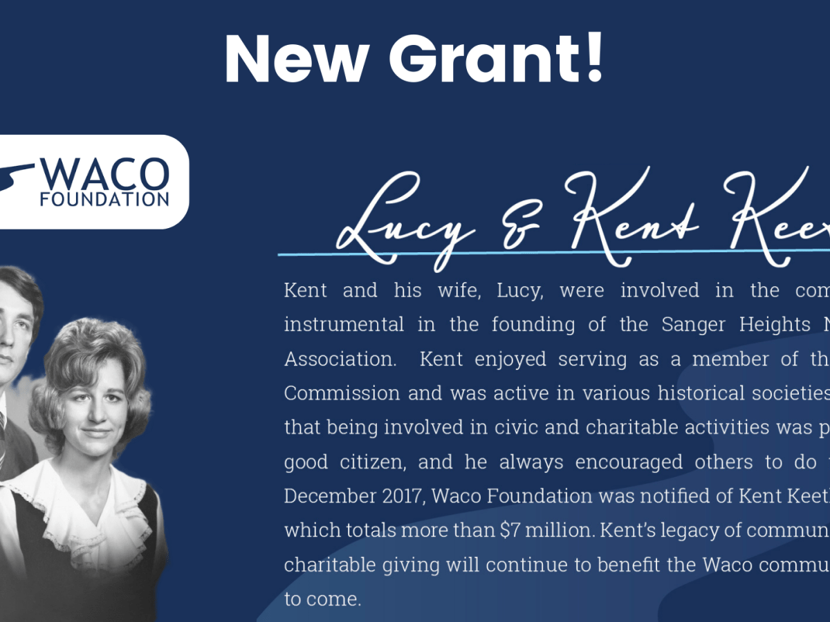 Imagination Library Receives Grant from Waco&nbsp;Foundation